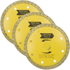 Disco De Corte Diamantado Turbo 110x20mm | 03 Un